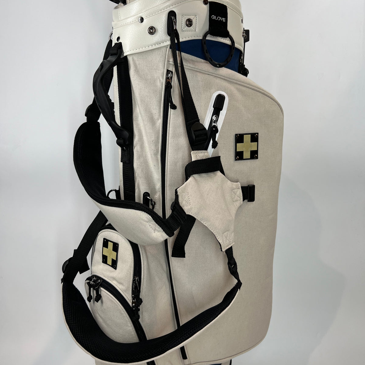 木の庄帆布 スタンドキャディバッグ【ツートンタイプ】– 代官山ゴルフ